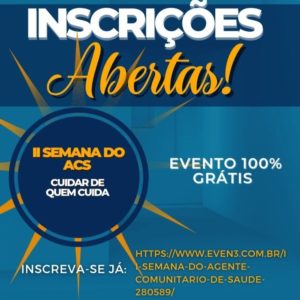 Inscrições ACS